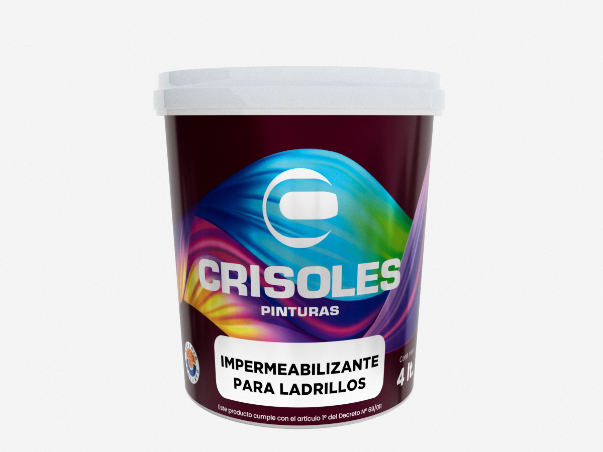 IMPERMEABILIZANTE P/LADRILLOS - 4 L