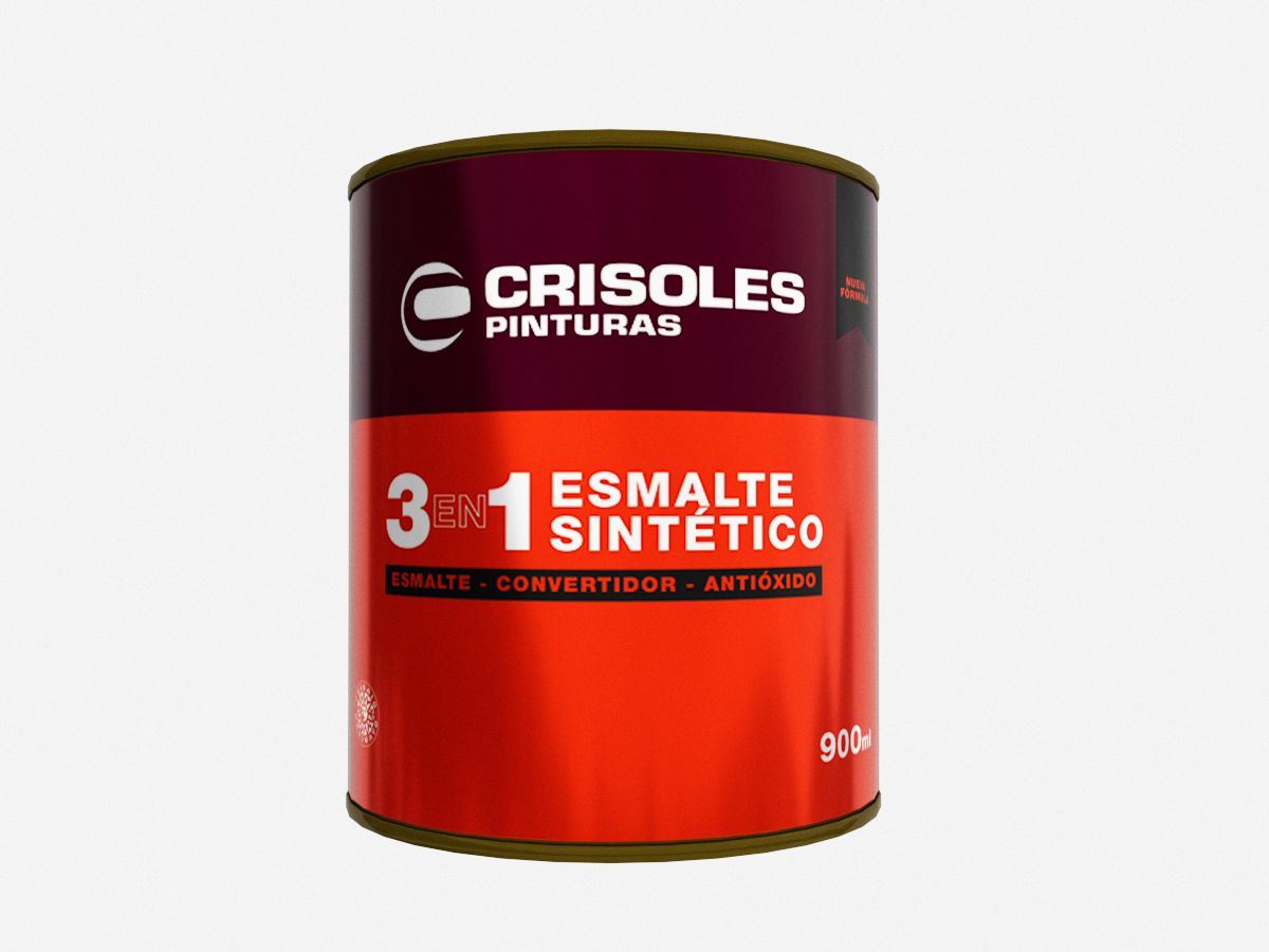 ESMALTE AMARILLO 900 ML.