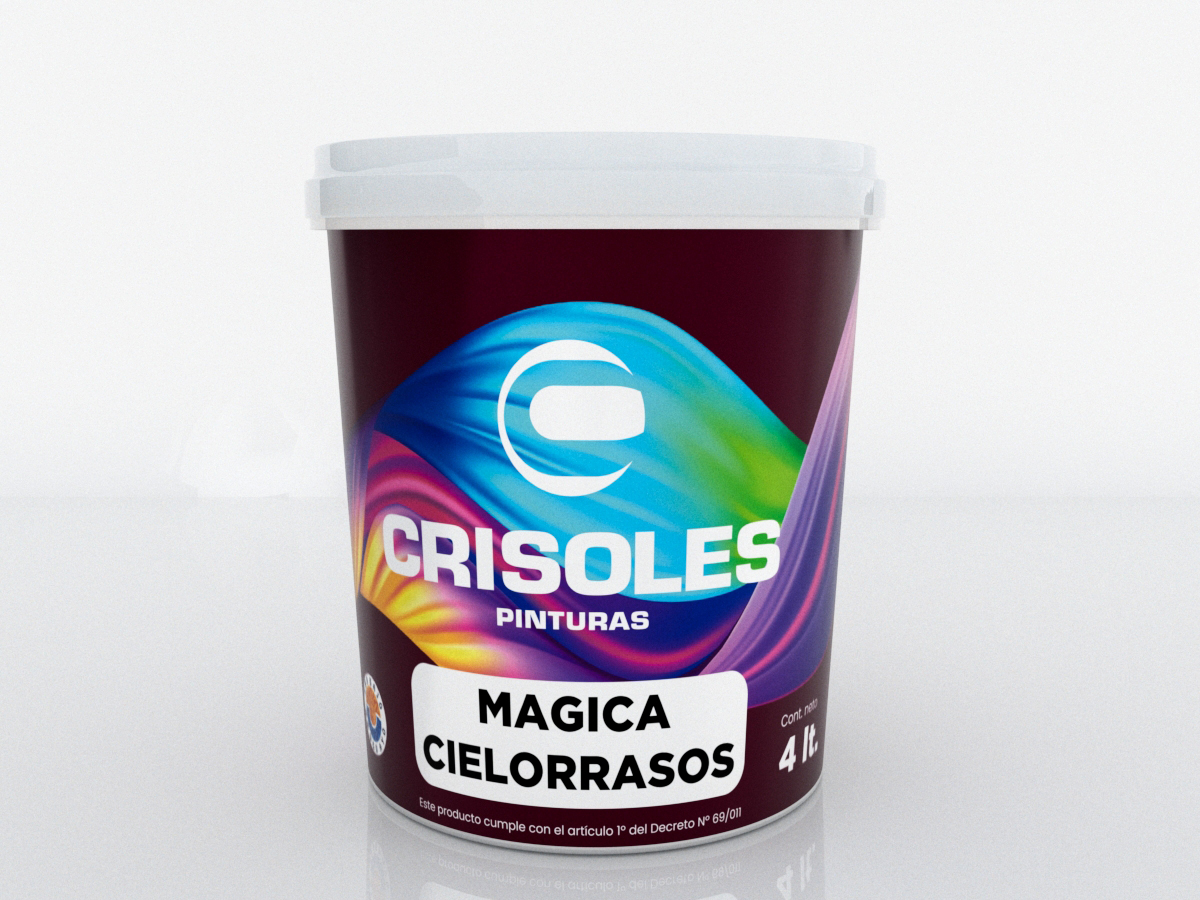 MAGICA CIELORRASOS ANTIHONGOS 4 L